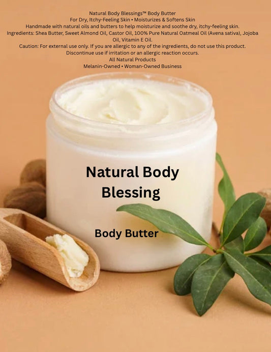New Natural body blessings body butter